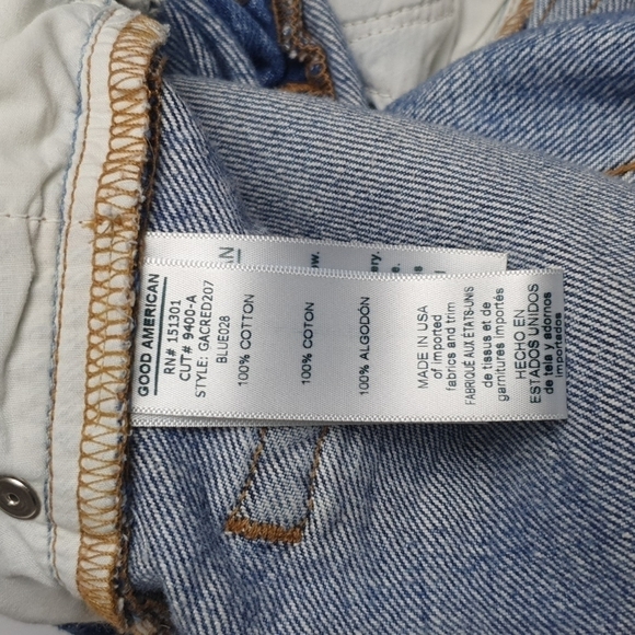 Good American Good Cuts High Waist Boyfriend Jeans - Picture 7 of 12